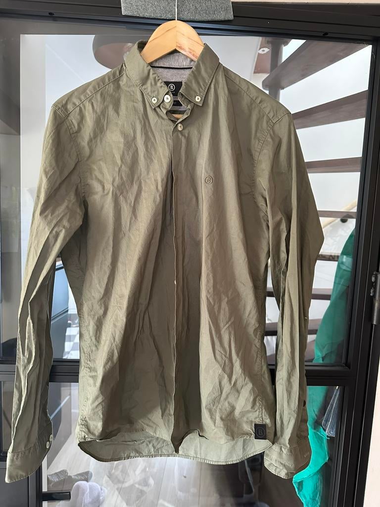 Nieuwstaat! Werkelijk prachtig Bogner shirt, slim fit M, Ophalen of Verzenden, Zo goed als nieuw, Halswijdte 39/40 (M)