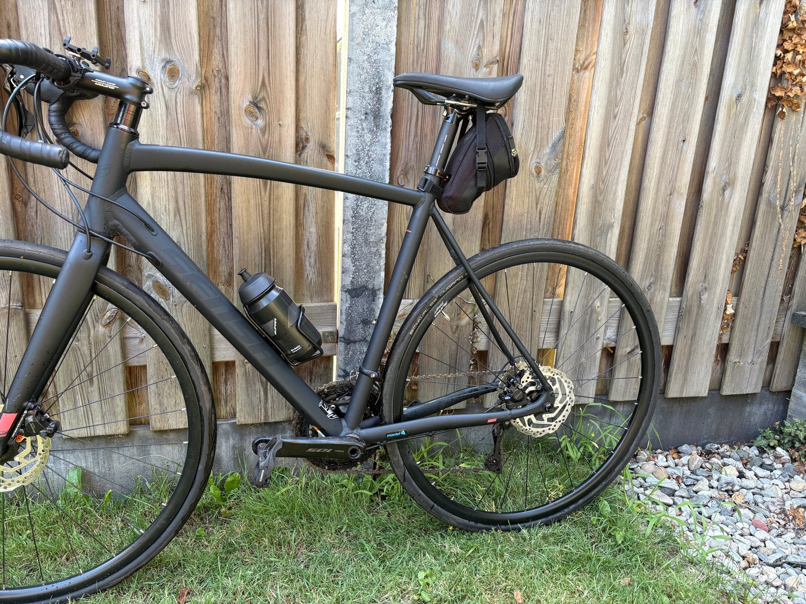 Sensa Firenze racefiets,zwart, 28 inch, Gebruikt, 10 tot 15 versnellingen, Schijfrem