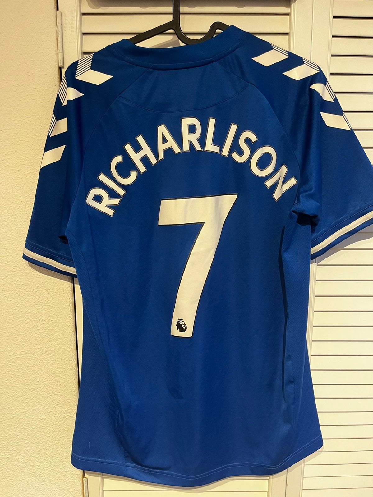 Everton 2020/2021 Richarlison #7, Maat M, Ophalen of Verzenden, Gebruikt, Shirt