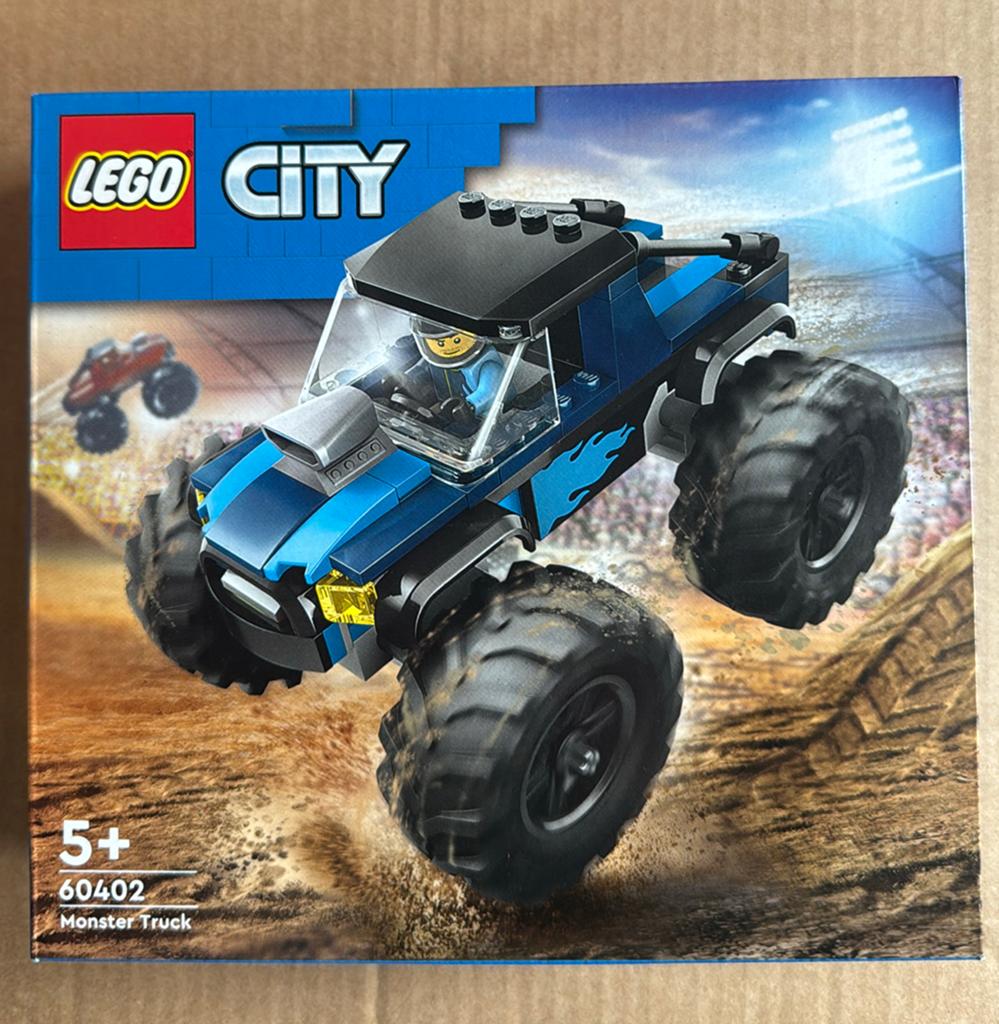 Lego City 60402 Monster Truck - Nieuw en Geseald, City, Lego, Nieuw, Ophalen of Verzenden