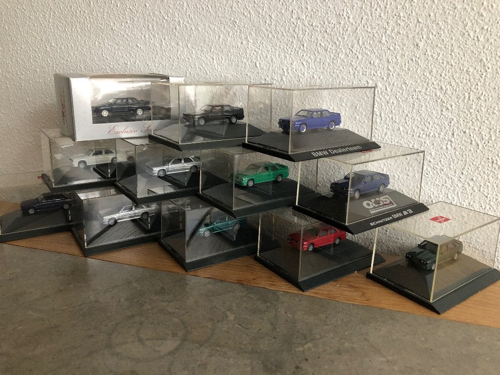 Mdl.072 / Herpa BMW E30 M3 schaalmodellen [Streetversion], Ophalen of Verzenden, Zo goed als nieuw, Auto, Herpa