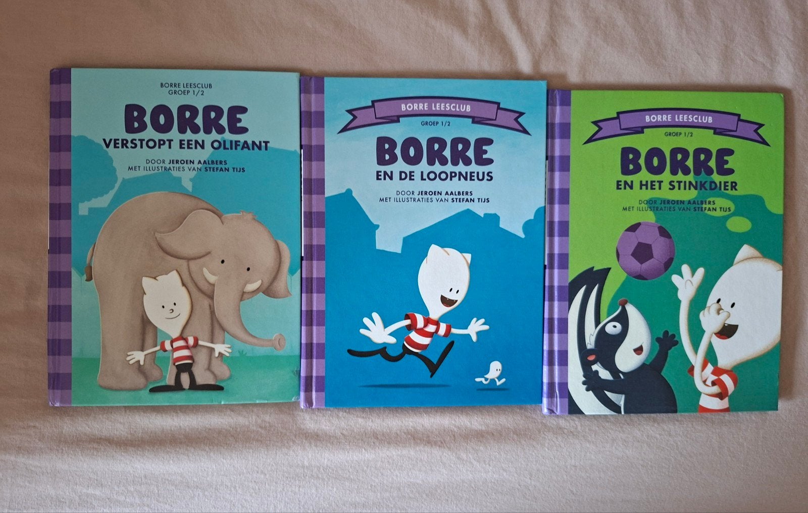 3 borre leesboekjes groep 1/2, Boeken, Kinderboeken | Jeugd | onder 10 jaar, Ophalen of Verzenden, Zo goed als nieuw, Fictie algemeen