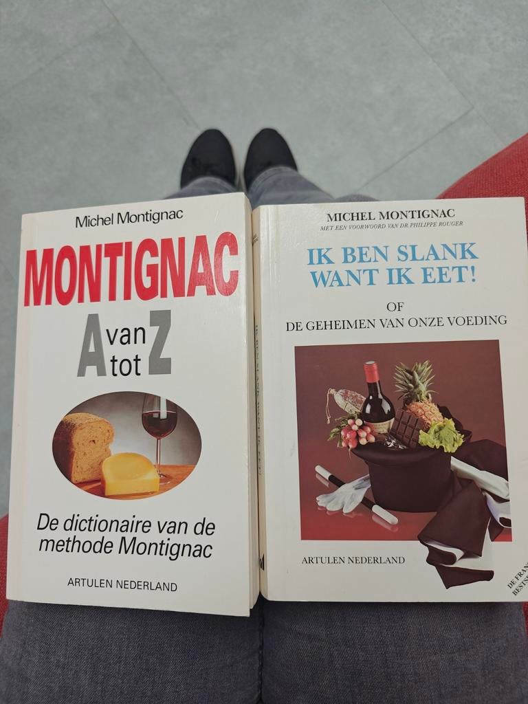Montignac Dieet Boeken: A tot Z & Ik Ben Slank Want Ik Eet, Ophalen of Verzenden, Gelezen, Dieet en Voeding, Michel Montignac