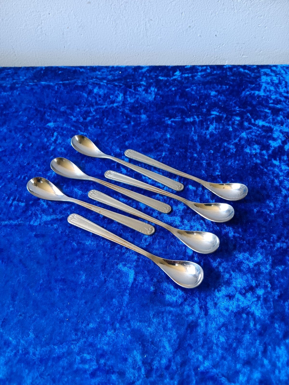 Set van 7 Sola Advocaat lepeltjes - Vintage, Ophalen of Verzenden