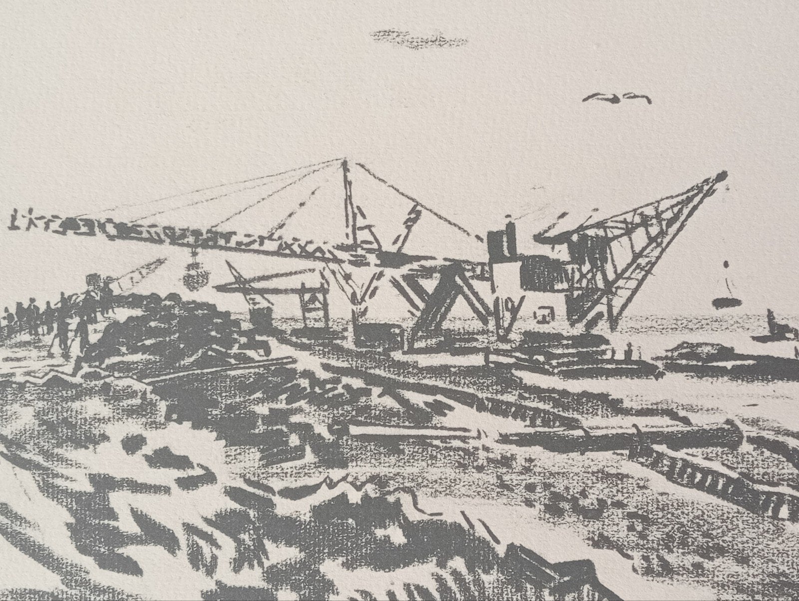 Dirk Nijland lichtdruk 1932, Ophalen of Verzenden, Voor 1940, Gebruikt
