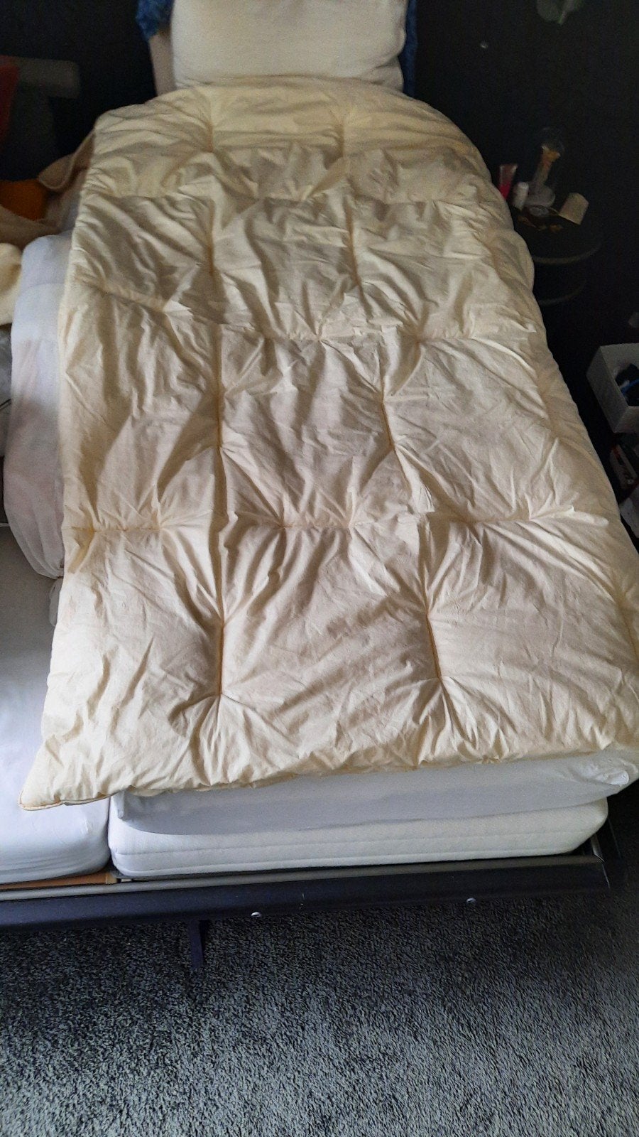 Dekbed 135x200 gratis, Ophalen, Eenpersoons, Wit, Deken of Dekbed