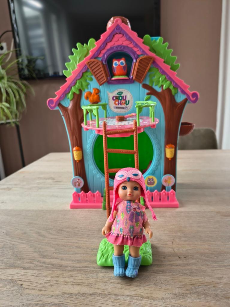 mini CHOU CHOU Birdies Cuckoo Clockhouse, Ophalen, Zo goed als nieuw, Poppenhuis