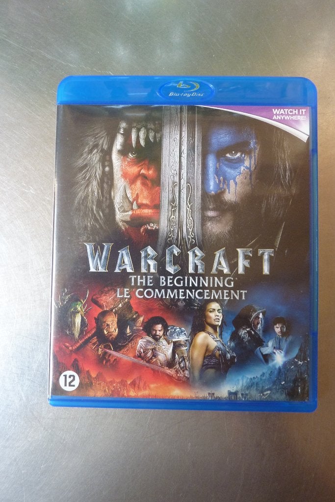 Warcraft - The Beginning, Cd's en Dvd's, Blu-ray, Zo goed als nieuw, Science Fiction en Fantasy, Ophalen of Verzenden