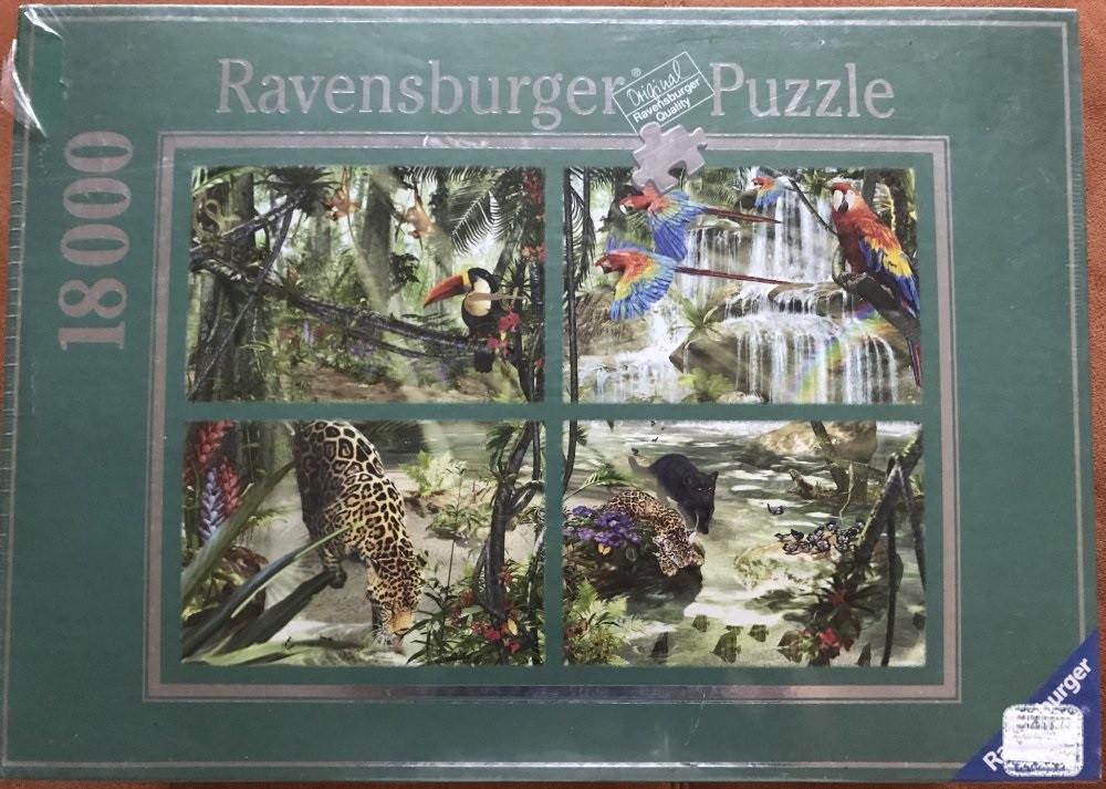 Puzzel Ravensburger Tropical Impressions 18000 stuks 18.000, Hobby en Vrije tijd, Denksport en Puzzels, Verzenden, Meer dan 1500 stukjes