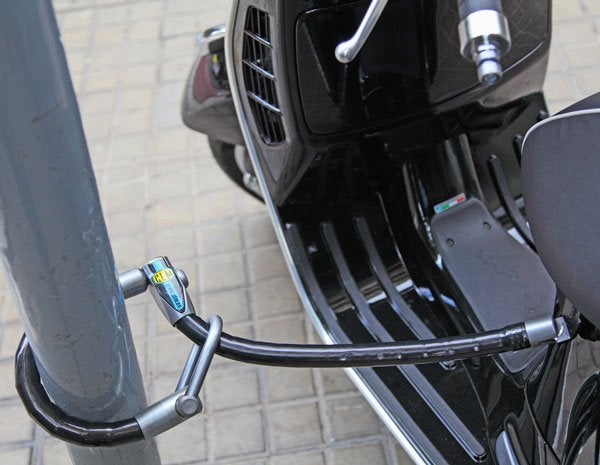 Verlengdeel voor Anstibros stuurslot voor scooter, Ophalen of Verzenden, Nieuw, Overige typen, Vespa