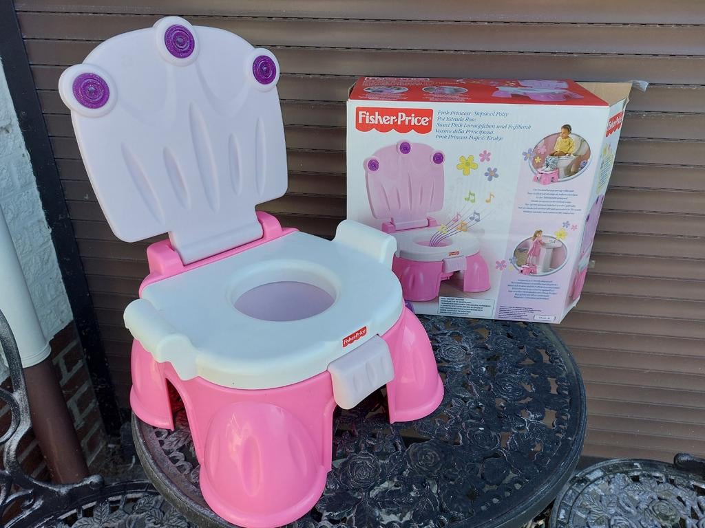 Fisher-Price Roze Potje met Geluid en Muziek, Ophalen, Zo goed als nieuw, Overige typen, Met geluid