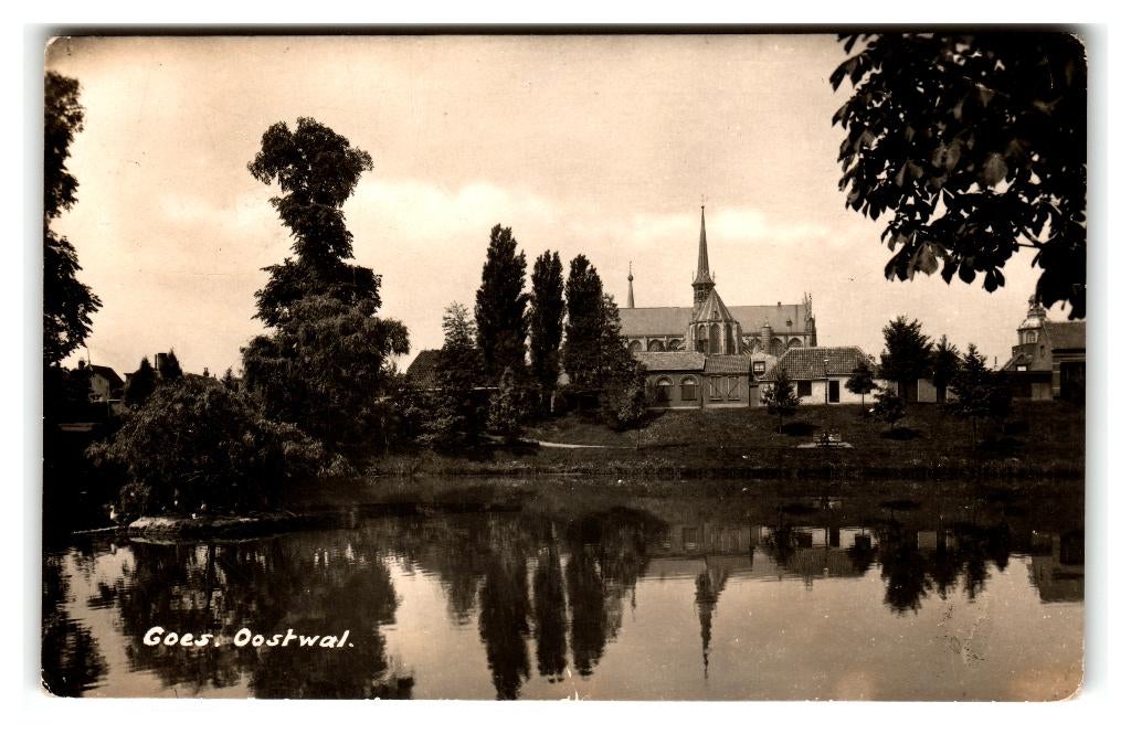 Goes, Oostwal, Verzenden, 1940 tot 1960, Gelopen, Zeeland