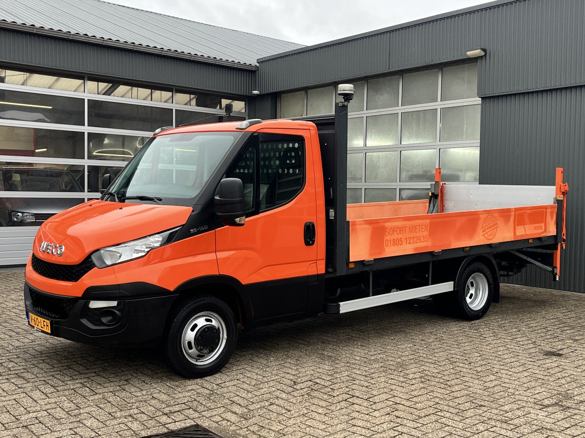 Iveco Daily 35C15 2.3 375 Trekhaak 3500kg Laadklep 500kg Ope, Gebruikt, Zwart, Iveco, Bedrijf