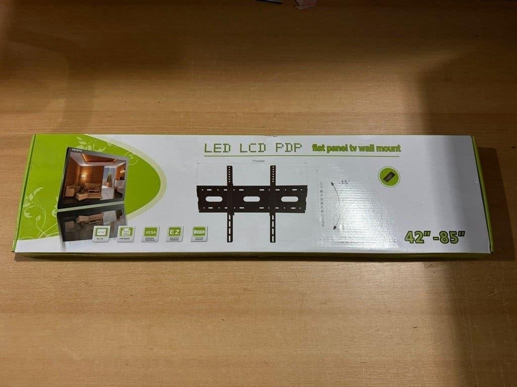 Universele tv beugel 42 t/m 85 inch extra plat, Ophalen of Verzenden, Nijverheidscentrum 44, Opruimdeals, Info@opruimdeals.nl