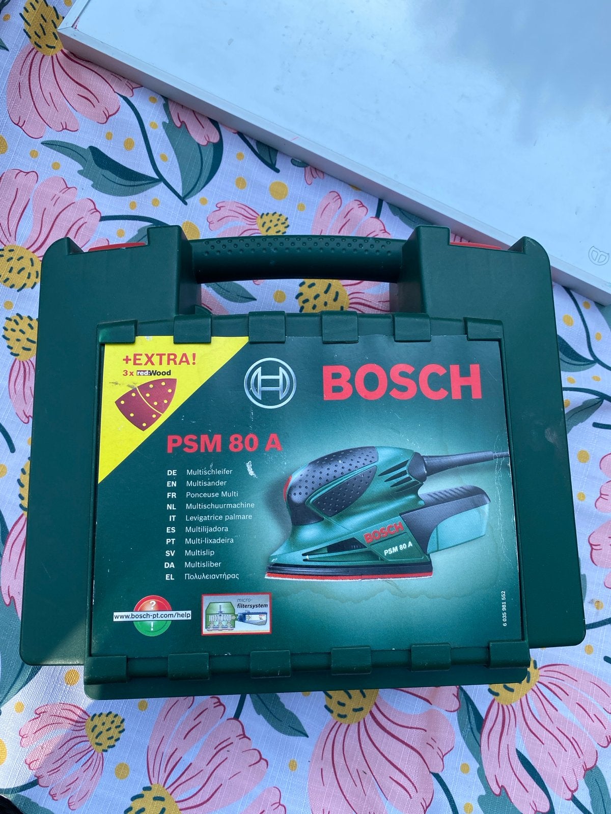Bosch PSM 80 A Multischuurmachine - Gebruikt, Doe-het-zelf en Verbouw, Gereedschap | Schuurmachines, Ophalen, Gebruikt, Minder dan 600 watt