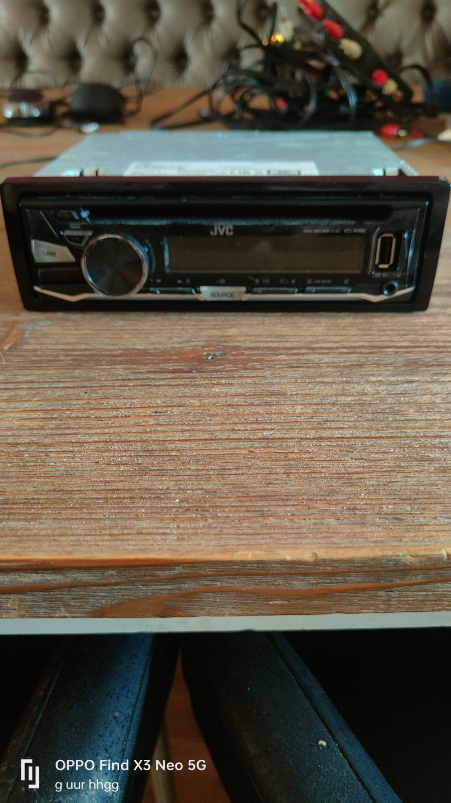 JVC KD-R482 Autoradio - Werkt prima., Ophalen of Verzenden, Gebruikt