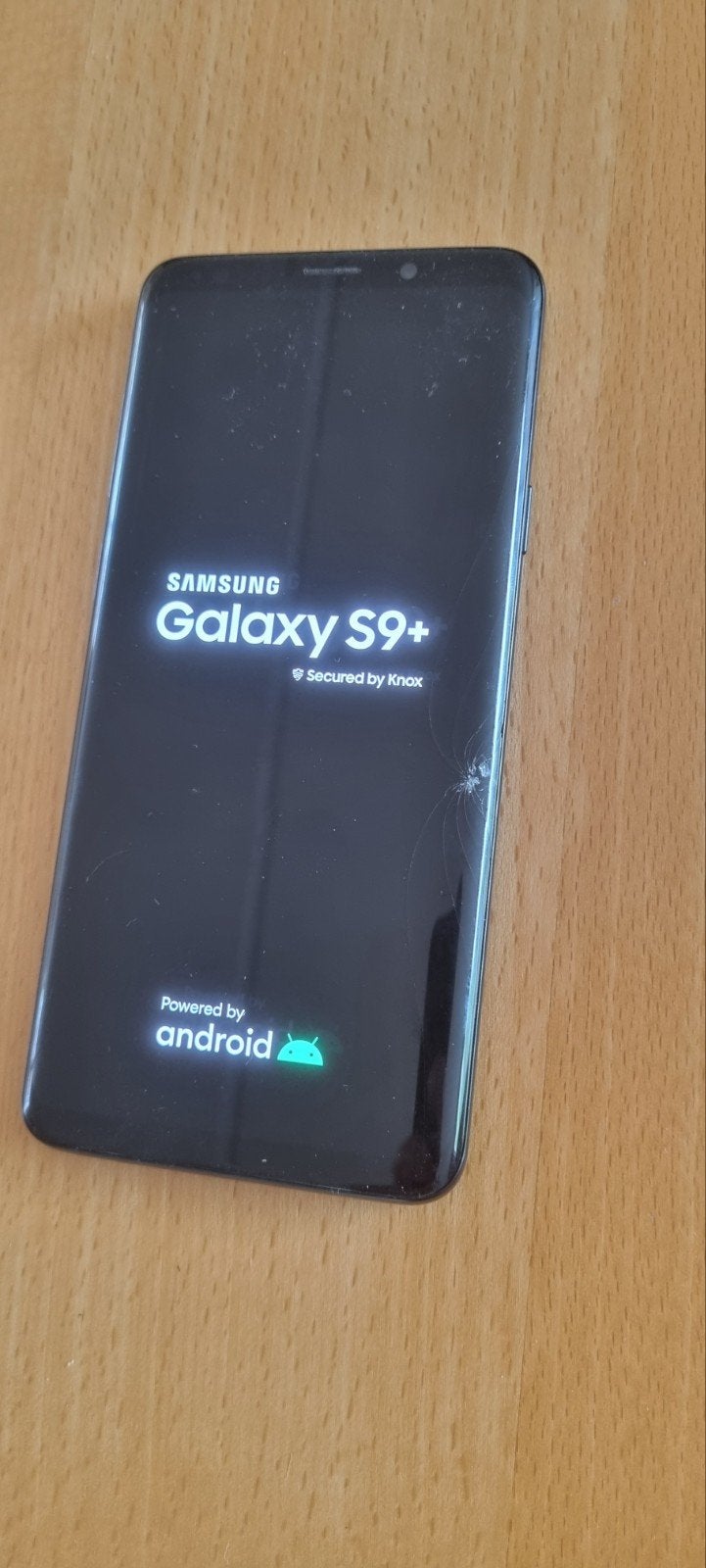 Samsung S9+ 64GB met barst op scherm, werkt perfect, Gebruikt, Touchscreen, Ophalen of Verzenden, 64 GB