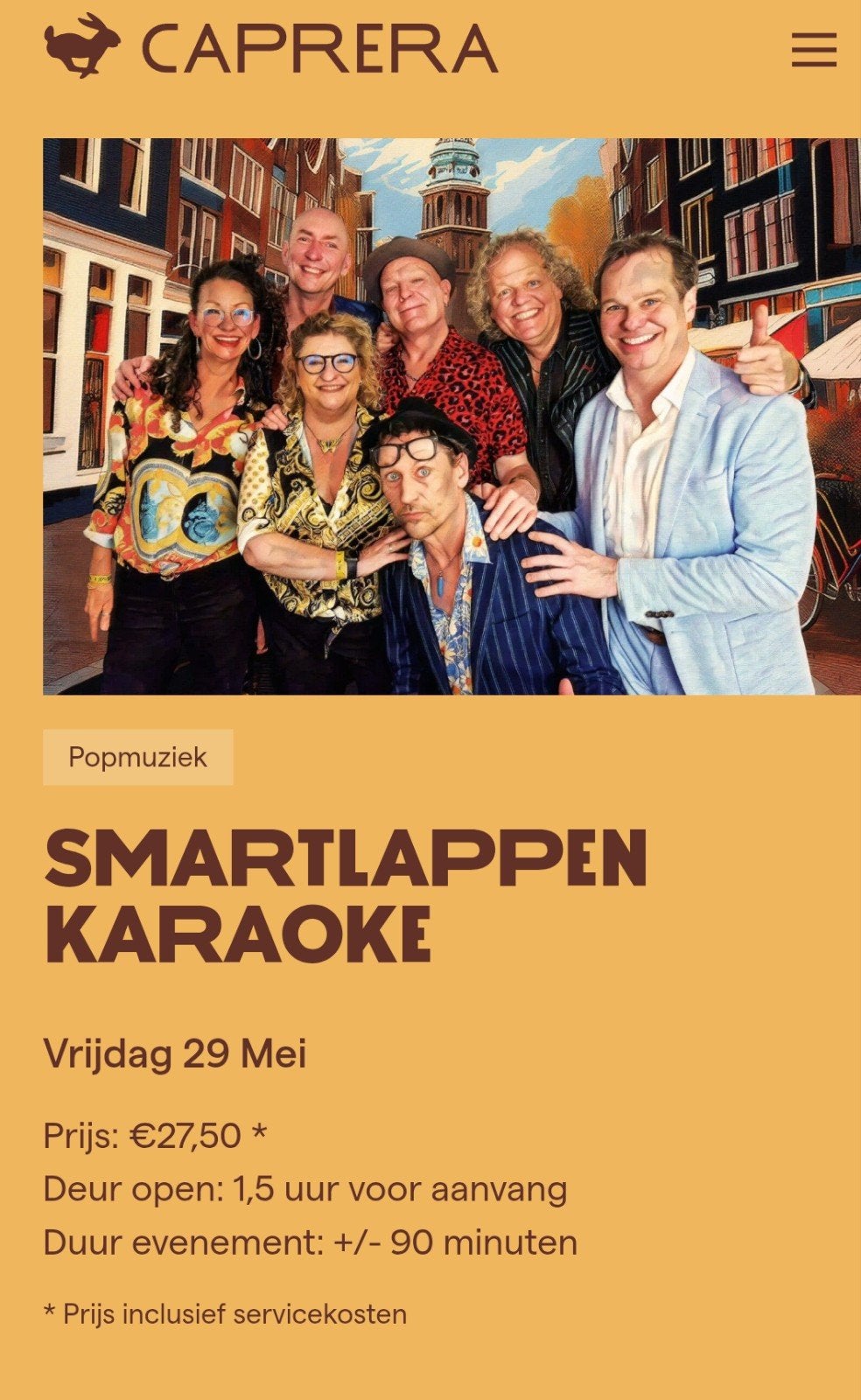 2 kaarten Smartlappen Karaoke Caprera Bloemendaal, Tickets en Kaartjes, Twee personen