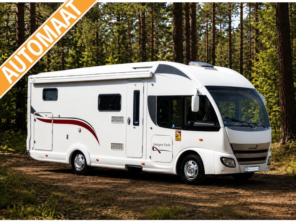 Eura Mobil Eura 700 EB 3.0 Automaat Lengtebedden+hefbed, Caravans en Kamperen, Luifel, Ringverwarming, Fiat, Bedrijf