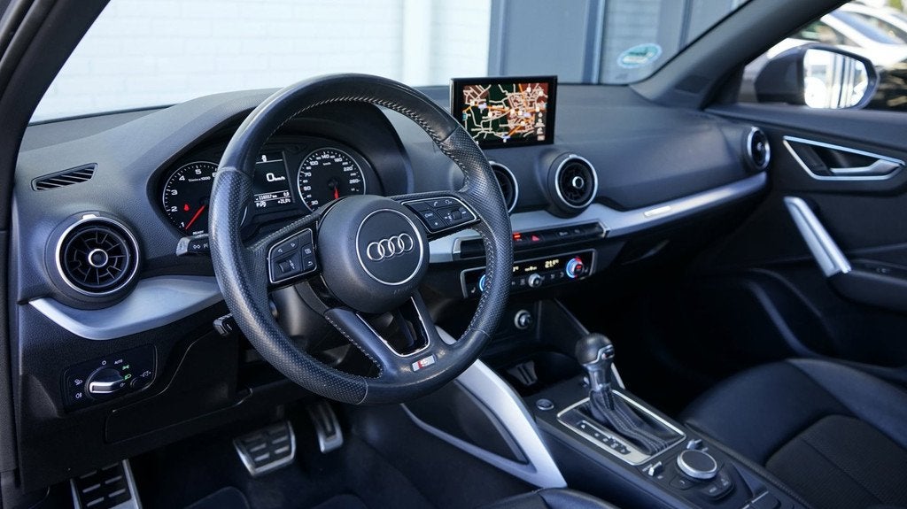 Audi Q2 35 TFSI 1.4 S-Line AUTOMAAT-AUDI SOUND-CAMERA-CLIMA-, Auto's, Audi, Gebruikt, 4 cilinders, 150 pk, Leder en Stof