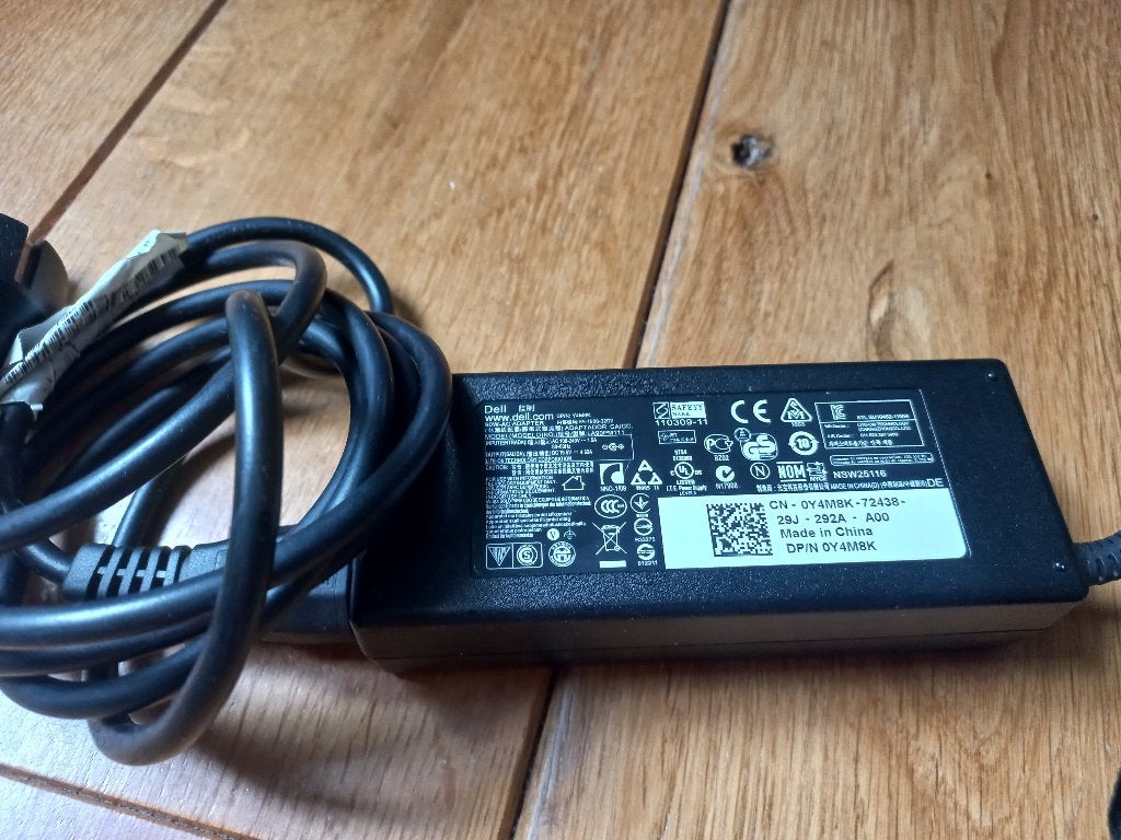 Dell 0Y4M8K oplader 90W - zgan € 27,50, Computers en Software, Ophalen of Verzenden, Zo goed als nieuw, Dell