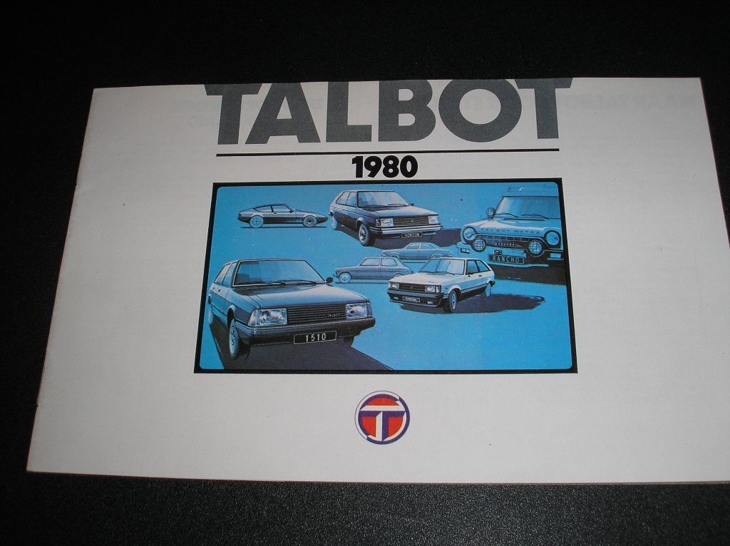 Talbot/Simca  programma 1980, Ophalen of Verzenden, Gelezen, Overige merken