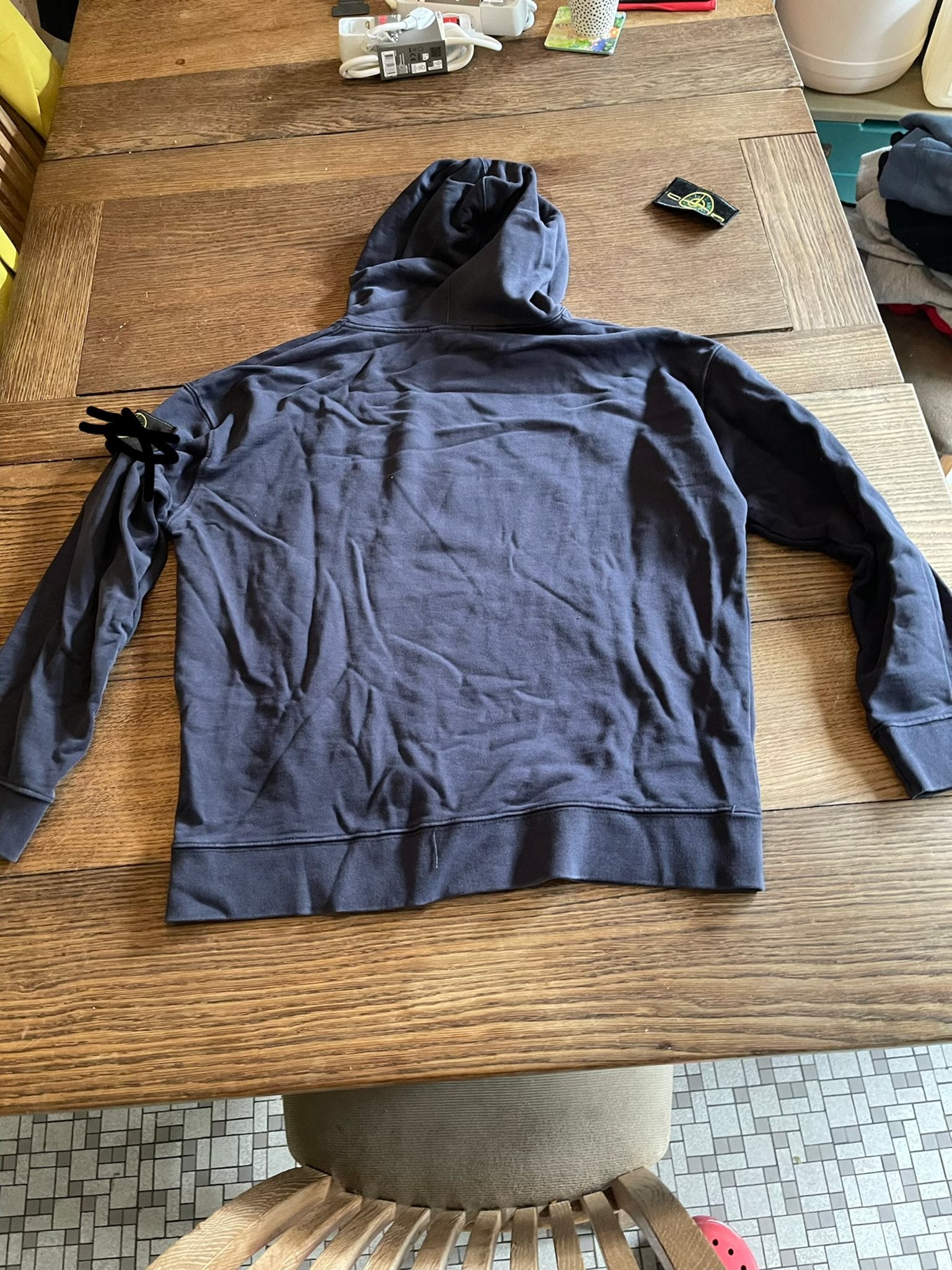 Donkerblauwe Stone Island Hoodie, Kleding | Heren, Ophalen of Verzenden, Nieuw