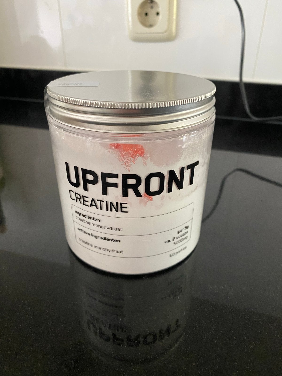 UPFRONT Creatine Monohydraat, Sport en Fitness, Ophalen of Verzenden, Zo goed als nieuw, Poeder of Drank