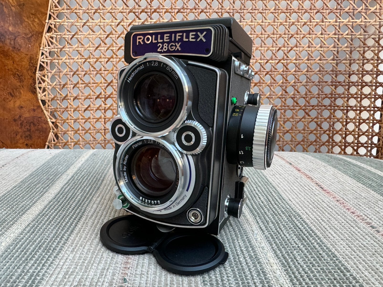 Nieuwstaat Rolleiflex 2.8GX Expression TLR Medium Format, Ophalen of Verzenden, Zo goed als nieuw