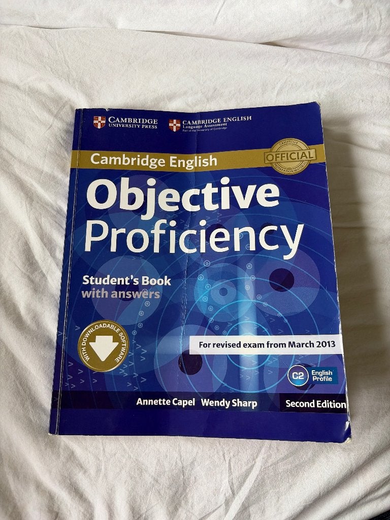 Cambridge English objective proficiency, Ophalen of Verzenden, Alpha, HBO
