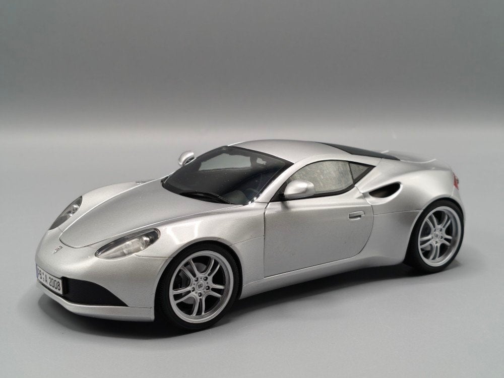 Artega GT 2008 modelauto - Zilver - Schaal 1:18, Ophalen, Nieuw, Auto, Revell