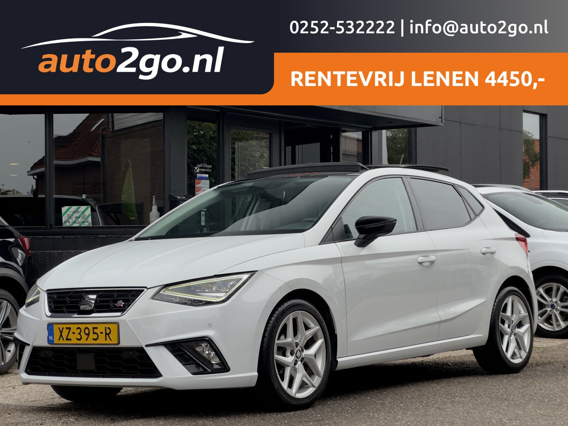 SEAT Ibiza 1.0TSI FR INTENSE PANODAK SPORT-INT NAVI CAMERA A, Auto's, Seat, Voorwielaandrijving, Dealer onderhouden, Euro 6, Origineel Nederlands