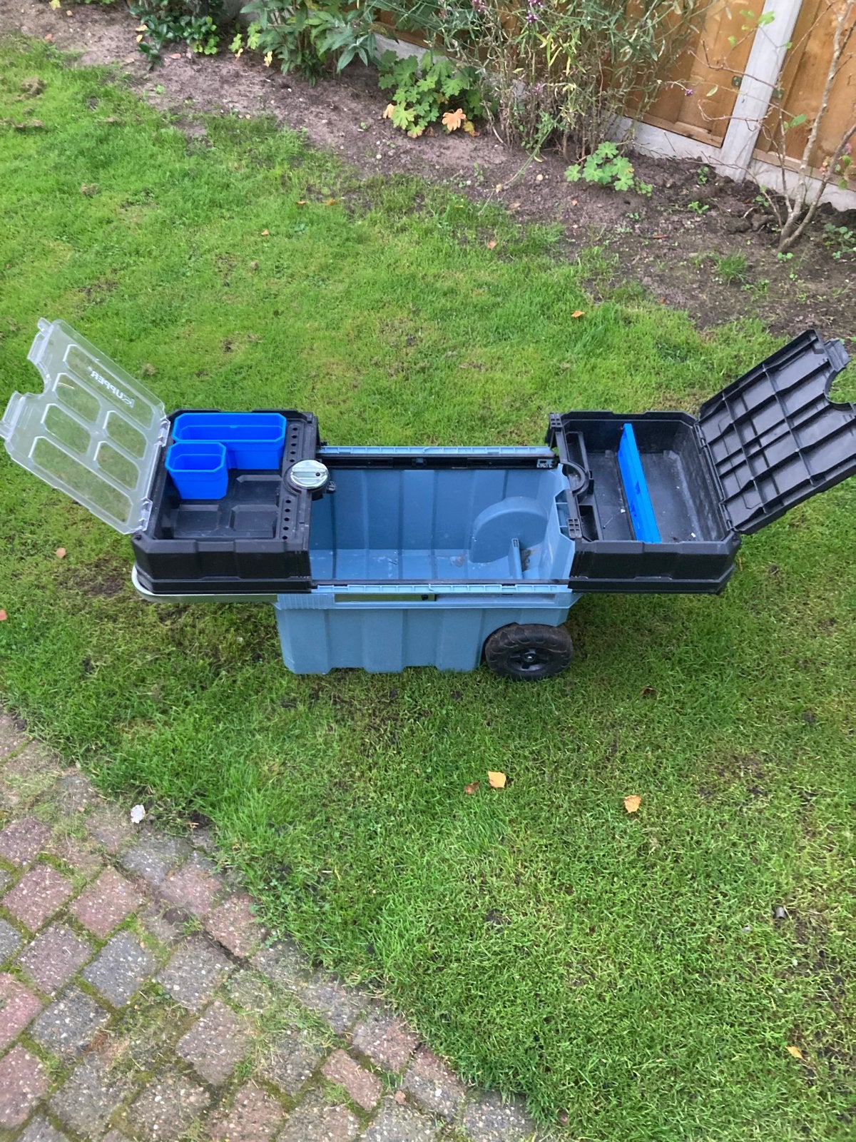 Kupper Gereedschapskist op wielen, Ophalen, Gebruikt