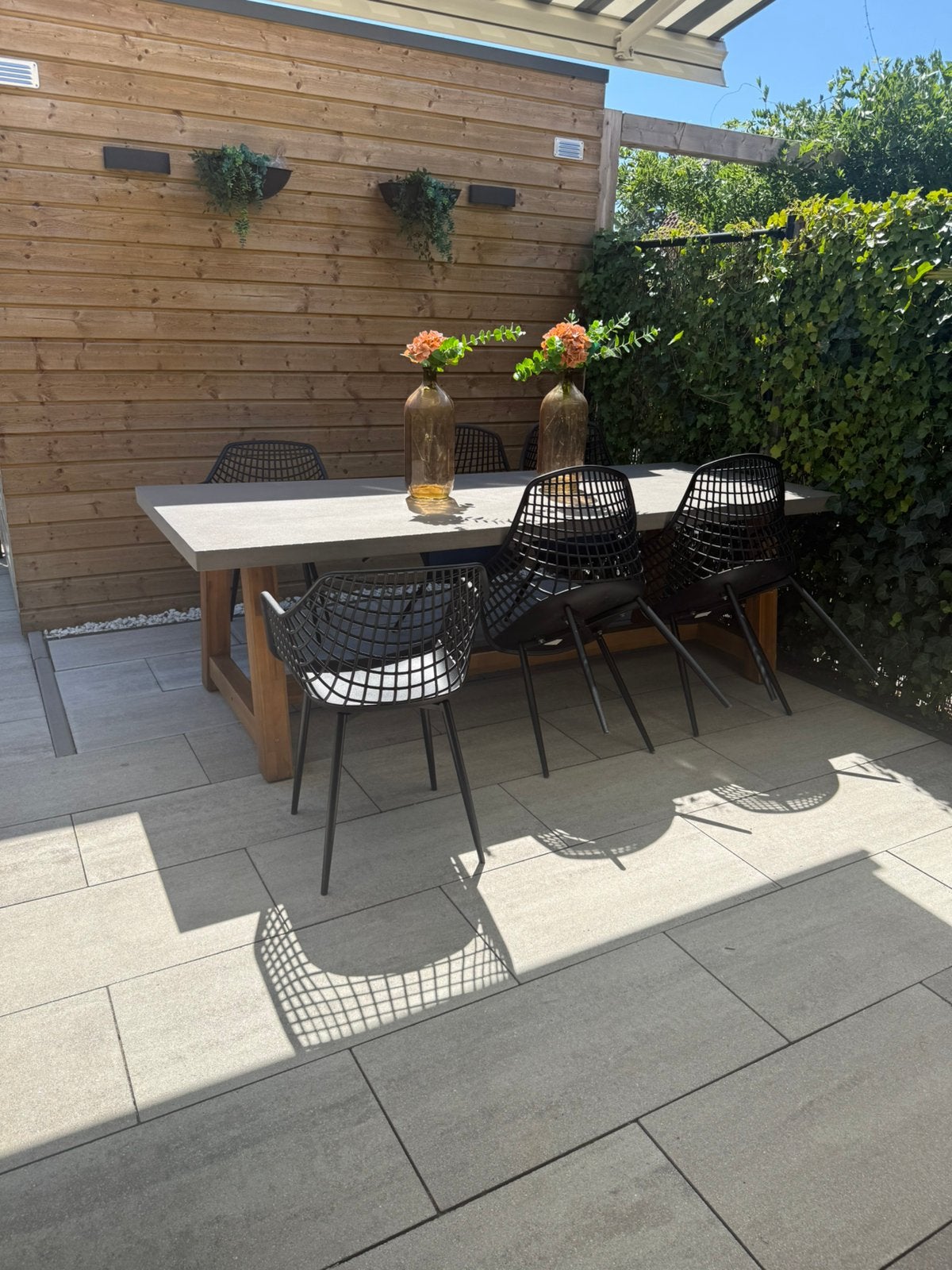Tuinset met stoelen, Tuin en Terras, Tuinsets en Loungesets, Ophalen, Zo goed als nieuw