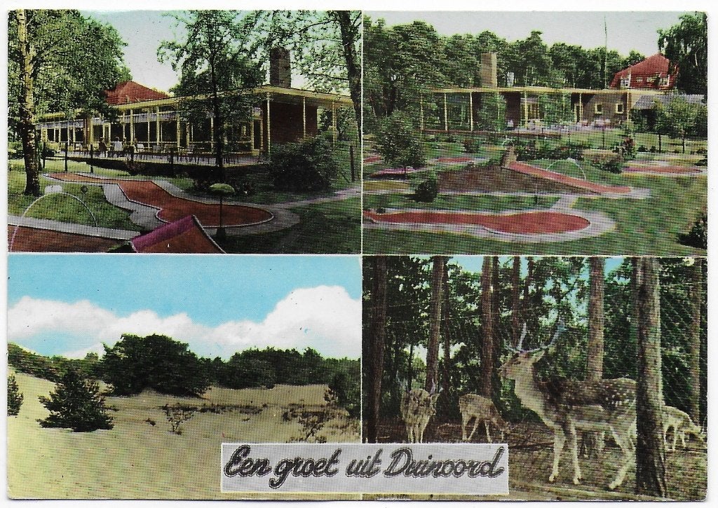 Helvoirt Hotel Duinoord Gelopen Ansichtkaart (C17 ), Ophalen of Verzenden, 1980 tot heden, Gelopen