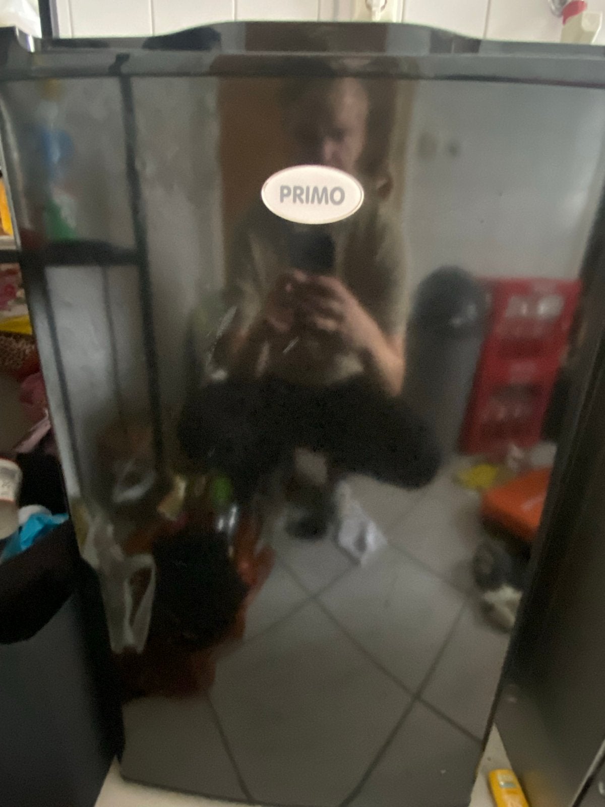 Compacte Primo vriezer moet vandaag weg, Gebruikt, Met aparte vriezer, Ophalen, 85 tot 120 cm