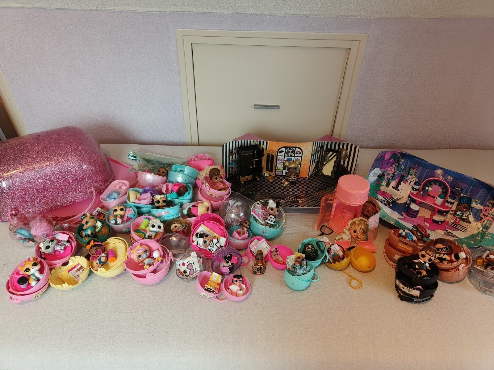 Hele verzameling LOL poppetjes, compleet met accessoires, Ophalen of Verzenden, Zo goed als nieuw, Overige typen