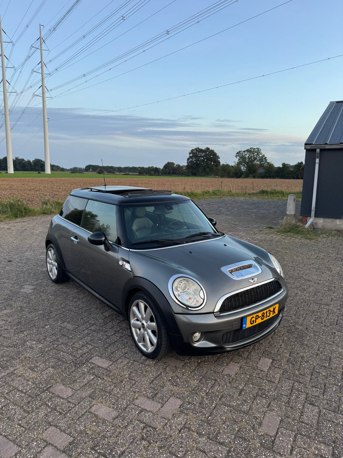 Mini 1.6 16V Cooper S AUTOMAAT 2009, Auto's, Automaat, Zwart, 4 cilinders, 4 stoelen