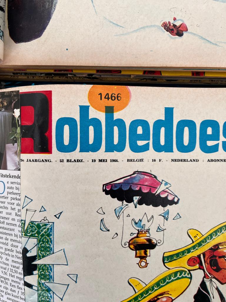 Robbedoes Jaargangen 1965 & 1966 - Compleet, Boeken, Tijdschriften en Kranten, Ophalen of Verzenden, Gelezen, Overige typen