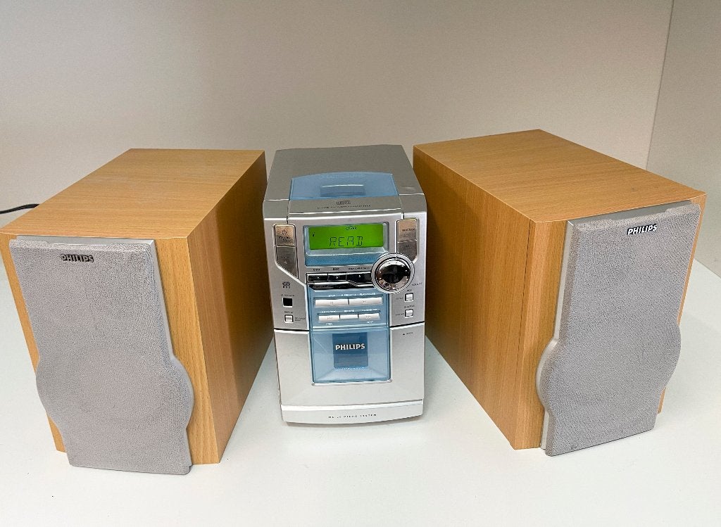 Philips MC-20/22 stereo Micro Hi-Fi System(CD/DECK en Radio), Philips, N, N, Ophalen of Verzenden