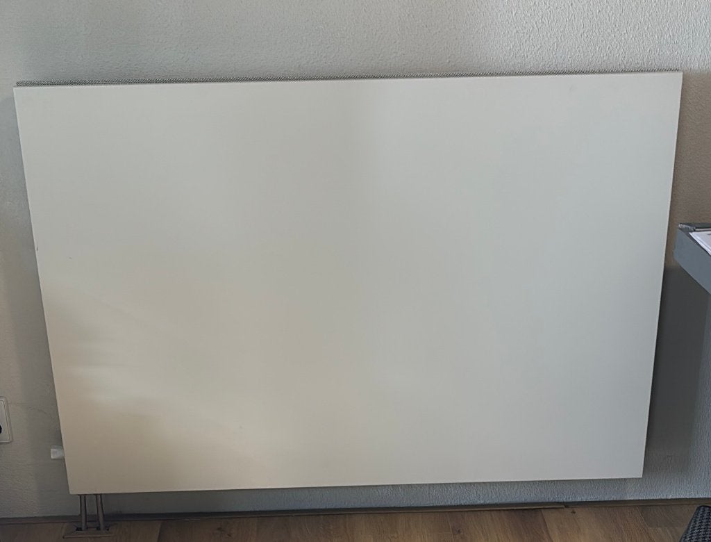 Jaga Linea radiator in gebroken wit, Ophalen, Radiator, 60 tot 150 cm, 80 cm of meer