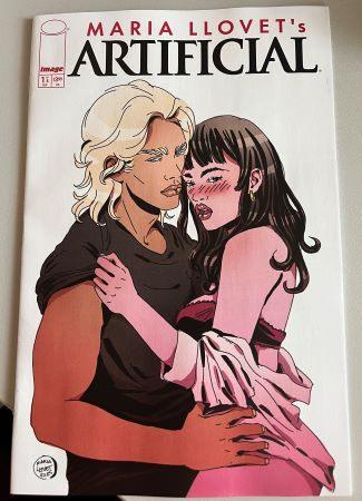 Artificial # 1, 3 & 4 (Image Comics) diverse covers, Eén comic, Amerika, Maria Llovet, Nieuw