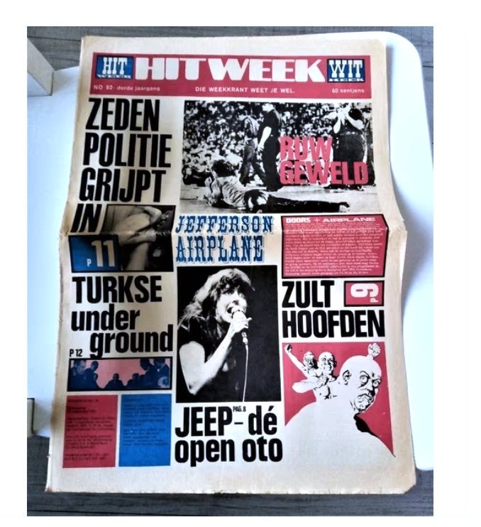 Hitweek #52,# 13 september 1968/jefferson airplane/the Doors, Boeken, Ophalen of Verzenden, Gelezen, Muziek, Film of Tv