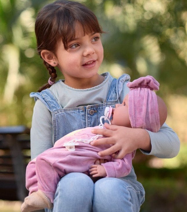 Levensechte baby pop Llorens babypop softbody geluid speen, Nieuw, Ophalen of Verzenden, Babypop, .