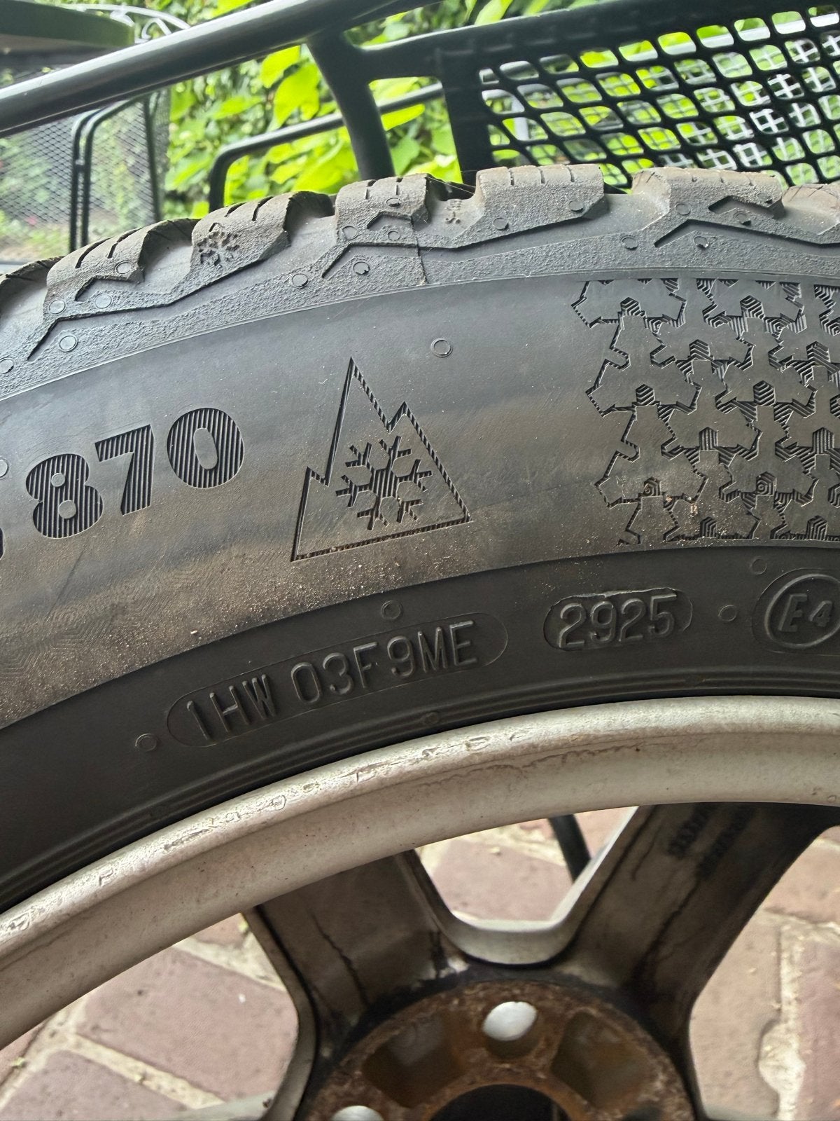 Originele Volvo V40 velgen met zgan winterbanden (2025), Auto-onderdelen, Banden en Velgen, Ophalen, Gebruikt, 16 inch, Banden en Velgen