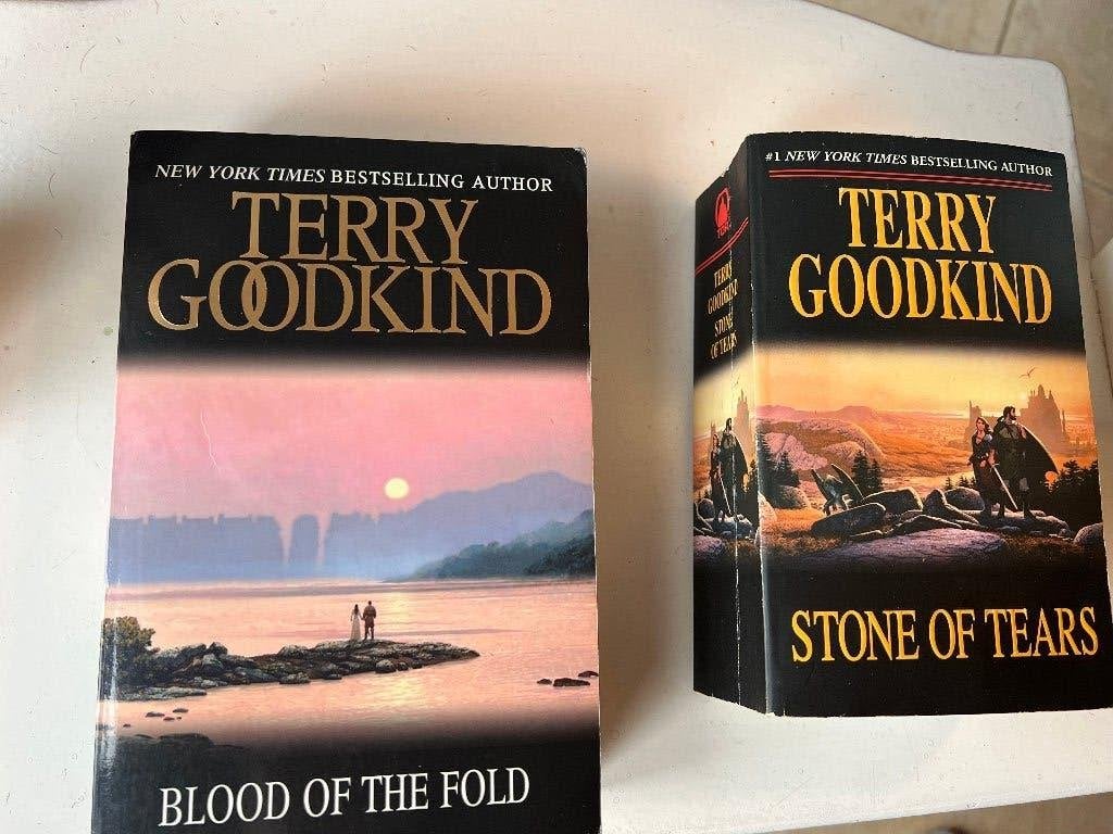 2 stuks dik Boek engels Terry Goodkind 2 x zie foto, Ophalen of Verzenden, Zo goed als nieuw, Terry Goodkind