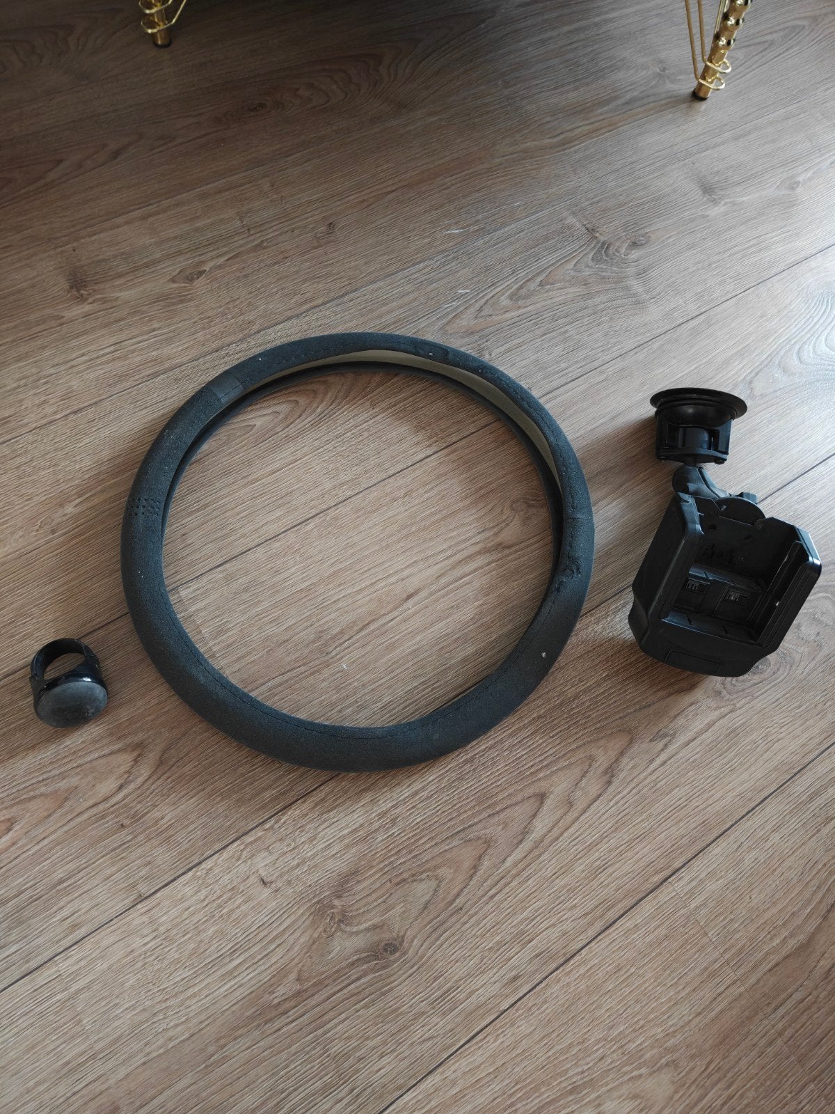 Telefoonhouder auto met stuurhoes en ring, Auto diversen, Ophalen of Verzenden, Gebruikt
