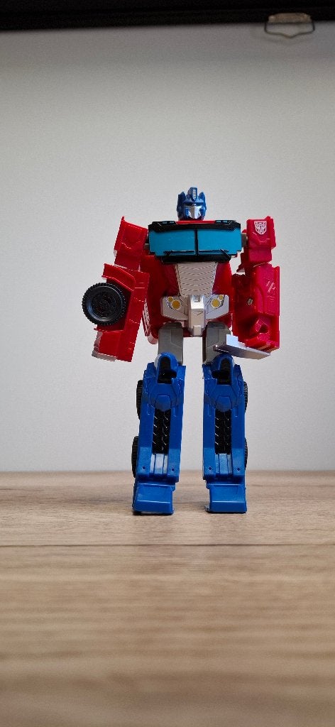 Transformers Optimus Prime Actiefiguur Hasbro - Ca. 20 cm, Ophalen, Onbekend, Autobots, Zo goed als nieuw