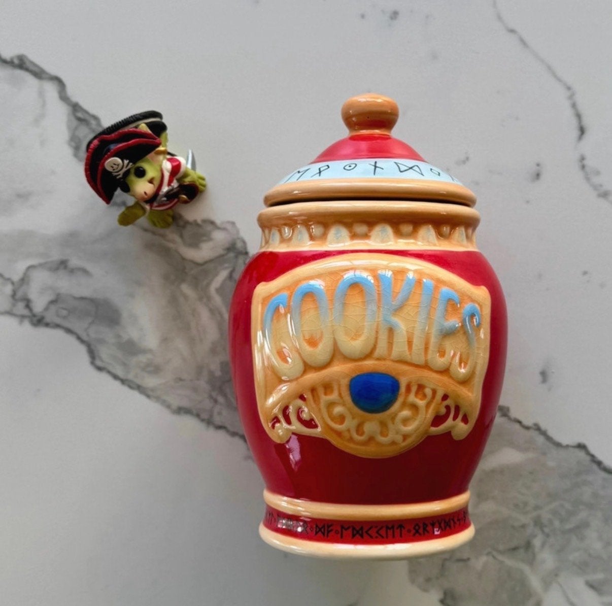 Whimsical World of Pocket Dragons Cookie Pirate + Jar (2004), Verzamelen, Ophalen of Verzenden, Zo goed als nieuw, Fantasy