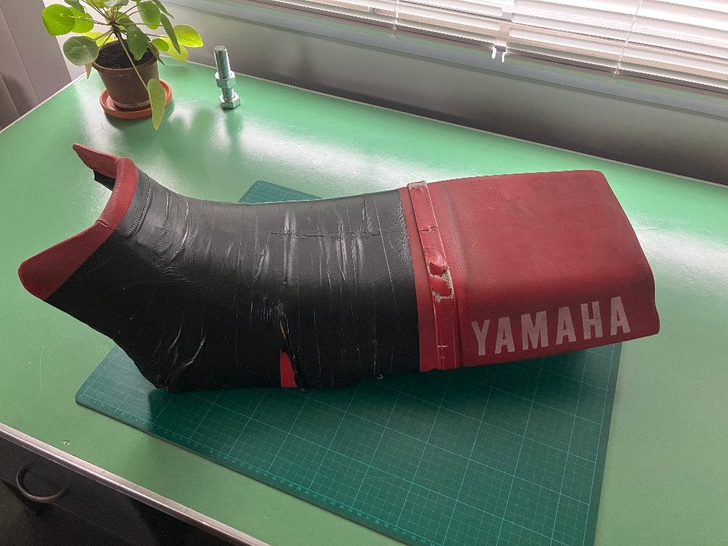 Yamaha Motorzadel XT600, Ophalen, Gebruikt